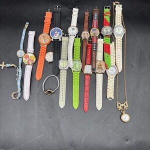 LARGE LOT OF 16 WOMEN'S WATCHES AS IS NEED BATTERIES - FREE SHIPPING! Geneva GUC